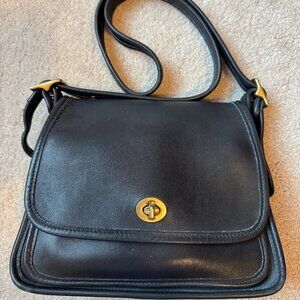Vintage Coach 9061 Rambler's Legacy- Black Made in USA- MINT